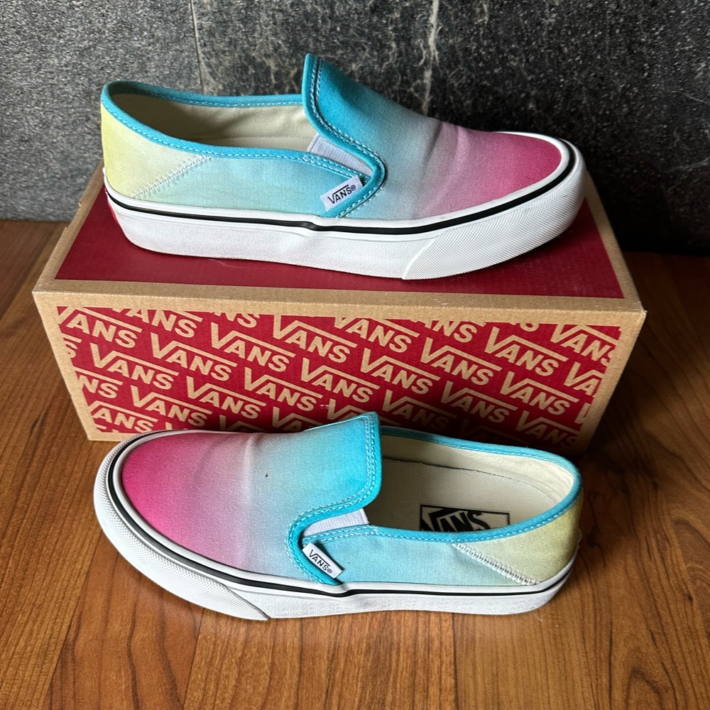 Vans Slip-On Sf Ombre Multi/True White US Women’s size 7.5